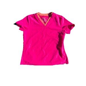 Pink Figs Vneck Technical Collection Large